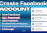 create strong facebook accounts with 2fa and page setup