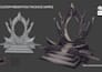 create 3d weapon models for games low poly, game ready, pbr