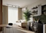 do interior design living room rendering, modern 3d interior visualization
