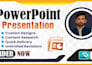 create professional powerpoint presentation design, redesign, pitch deck, slides