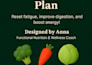 create a custom meal plan for gut health and hormone balance
