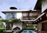 do modern interior design for your dining, living room, kitchen with d5 render