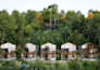 design villa, bungalows, resort and render with d5