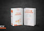 design packaging and label with supplement boxes and pouch