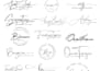 do handwriting scripted signature cursive autograph logo