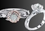 make 3d cad jewelry design for realistic rendering 3d printing