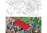 illustrate search and find drawing like where is waldo