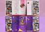 design funeral flyer, obituary trifold program