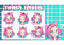 draw custom emotes or stickers for twitch, youtube, discord