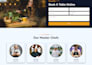 create a modern responsive website using HTML CSS bootstrap