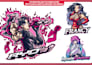 create chibi gaming logo for streamer with your character