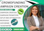 setup crowdfunding campaign account fundraising projects