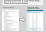 do accurate data entry, copy paste tasks and convert PDF to excel quickly