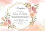 design trending birthday and wedding invitations cards