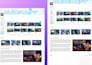 create landing page design and notion template