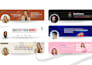 design a professional linkedin banner and featured section