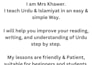 be your urdu tutor for reading and writing