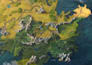 create digital art, dnd character, fantasy map illustration,