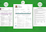do professional resume design, modern CV design in canva