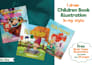 create  amazing children story book illustration and covers