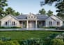 do photorealistic 3d architectural rendering for your modern farmhouse exterior