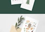 design greeting card, postcard or poster