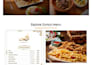 modern restaurant website for business HTML, tailwind CSS js
