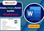 create and format professional word documents