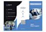create professional trifold brochure and flyer