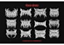 death metal band lettering font logo