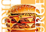 do a burger design poster for shope logo or other things