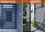 design a modern and functional gate for your house