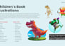 illustrate children storybook art in whimsical style
