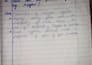 write neat hand writing notes