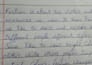 handwrite anything in my cursive handwriting style