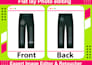 flat lay clothing editing apparel retouching in photoshop with fast delivery