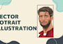make vector potrait illustration from your picture