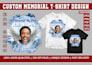 do rip memorial funeral custom t shirt design