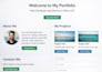 create a simple HTML webpage with basic CSS styling