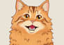 draw a cute pet illustration within 24 hours