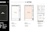 design tropical 2d floor plan for townhouse