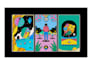 create colorful psychedelic and trippy style illustration