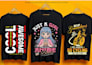 create custom graphic t shirt design for your clothing brand
