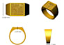 do jewelry cad design for 3d printing and rendering
