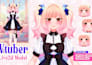 design and rigging your vtuber model live2d in anime style for streaming