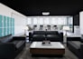 create office interior design with commercial space and coworking open space