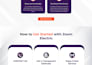 design modern website UI UX