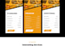 design modern website UI UX