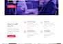 build design a wordpress landing page using divi or elementor