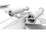 create high quality spaceship model, hard surface aircraft, 3d starship model